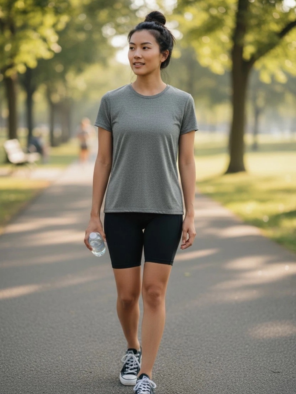 Eddie Bauer short sleeve resolution stretch top dark smoke size small NEW NWT